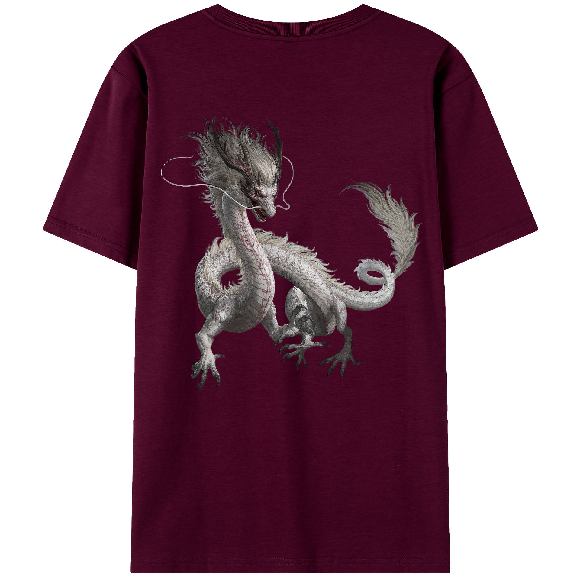 （画像用） Ne Zha 2 ナタ 魔童の大暴れ レディース半袖Tシャツ(バックプリント)